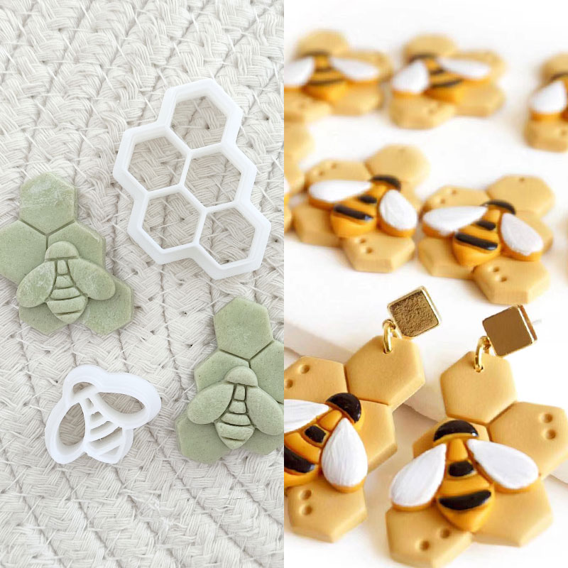 3D Printing Earrings - Molde de corte de pendientes de