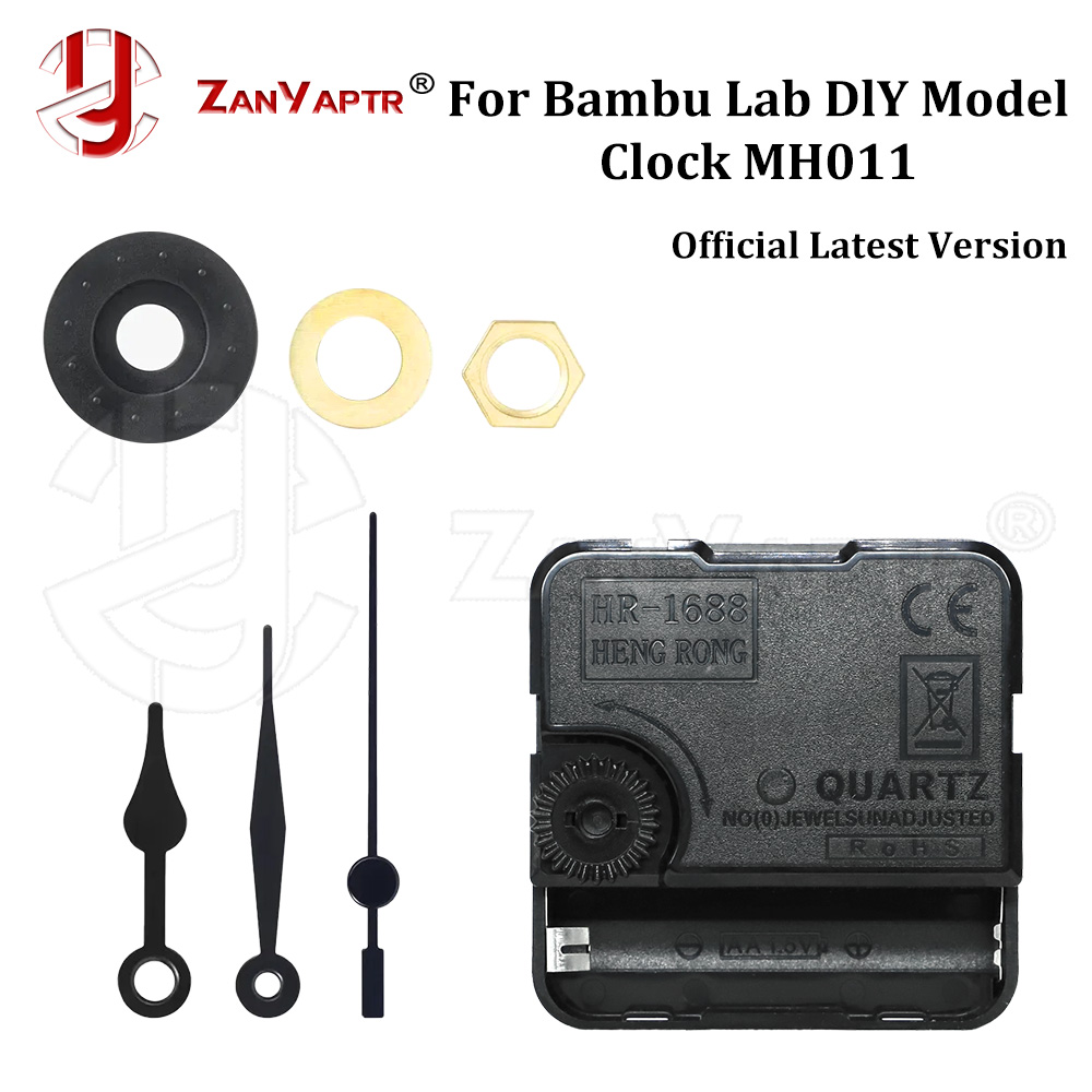 3D Printing Bambu - Kit de Componentes de Reloj para
