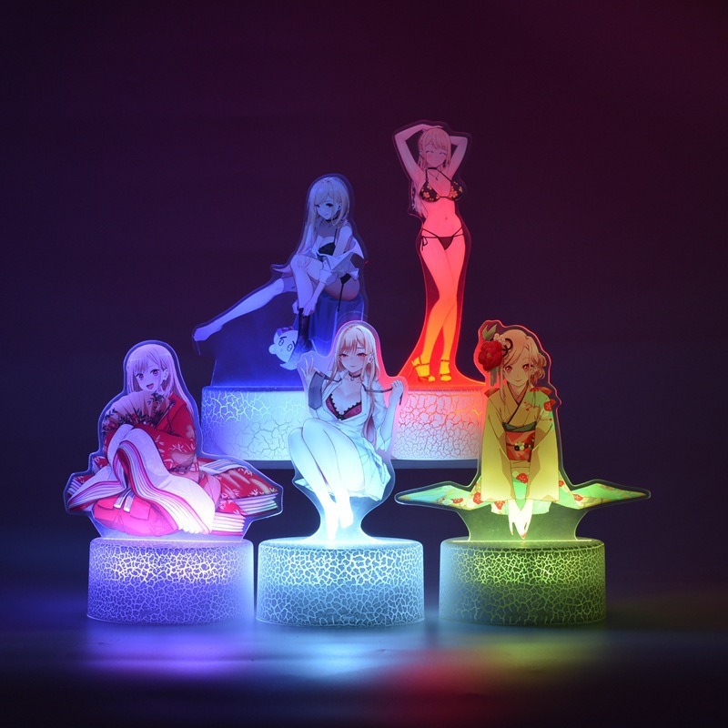 3D Printing Model - Lámpara Nocturna Kawaii Anime My Dress