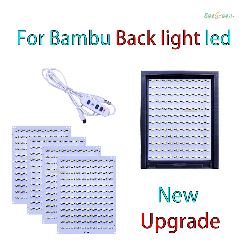 3D Printing Bambu - Para Bambu Lab Lithophane Panel Led