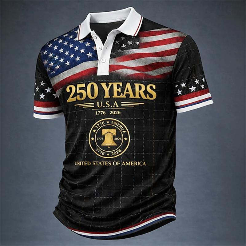 3D Printing Usa - Camiseta Polo de Manga Corta para