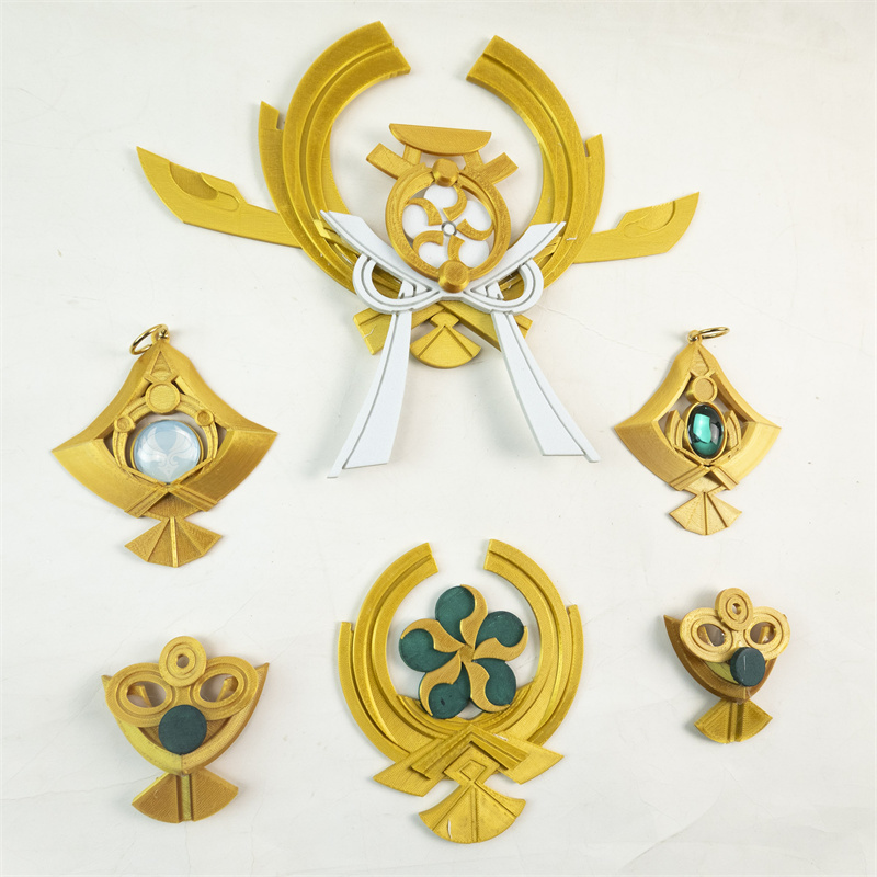 3D Printing Earrings - Nuevo Genshin Impact Yae Miko, accesorios