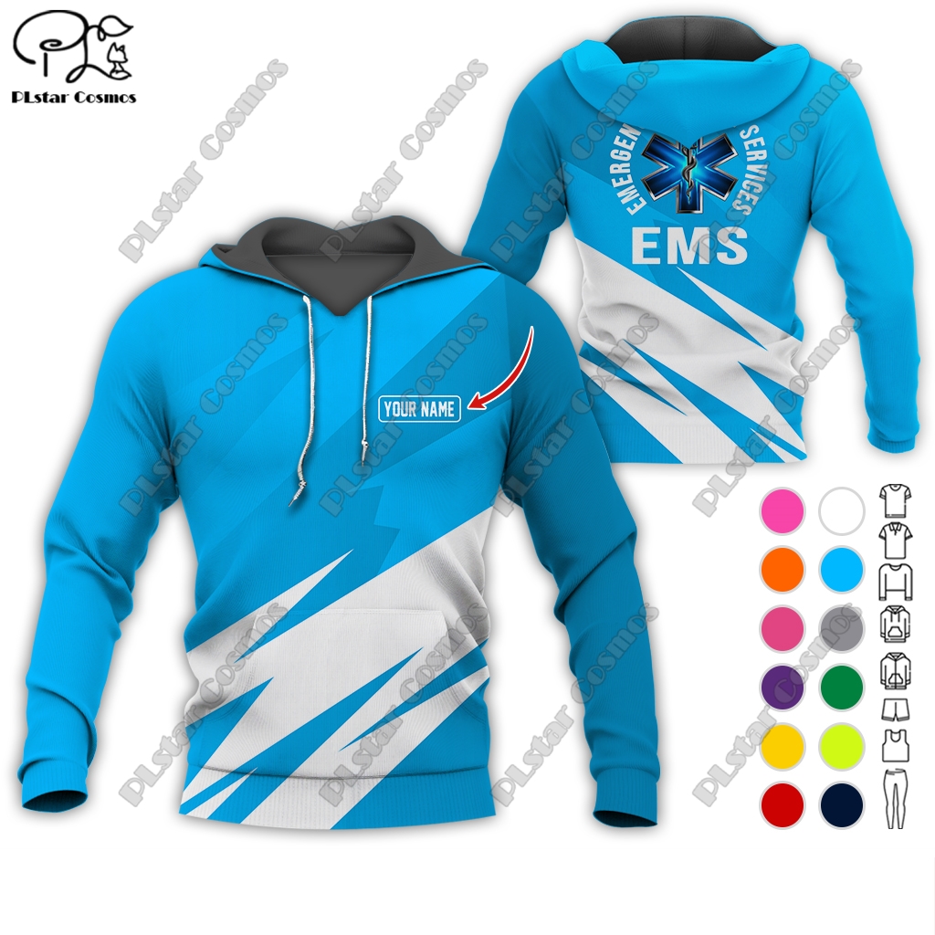 3D Printing For Medical - Nombre personalizado EMS uniforme de servicio