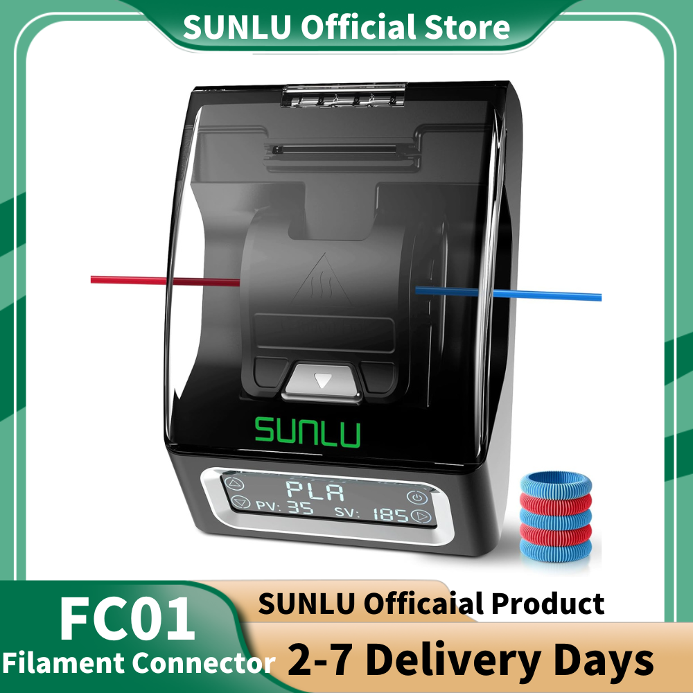 3D Printing Waste - Conector de filamento SUNLU FC01 filamento