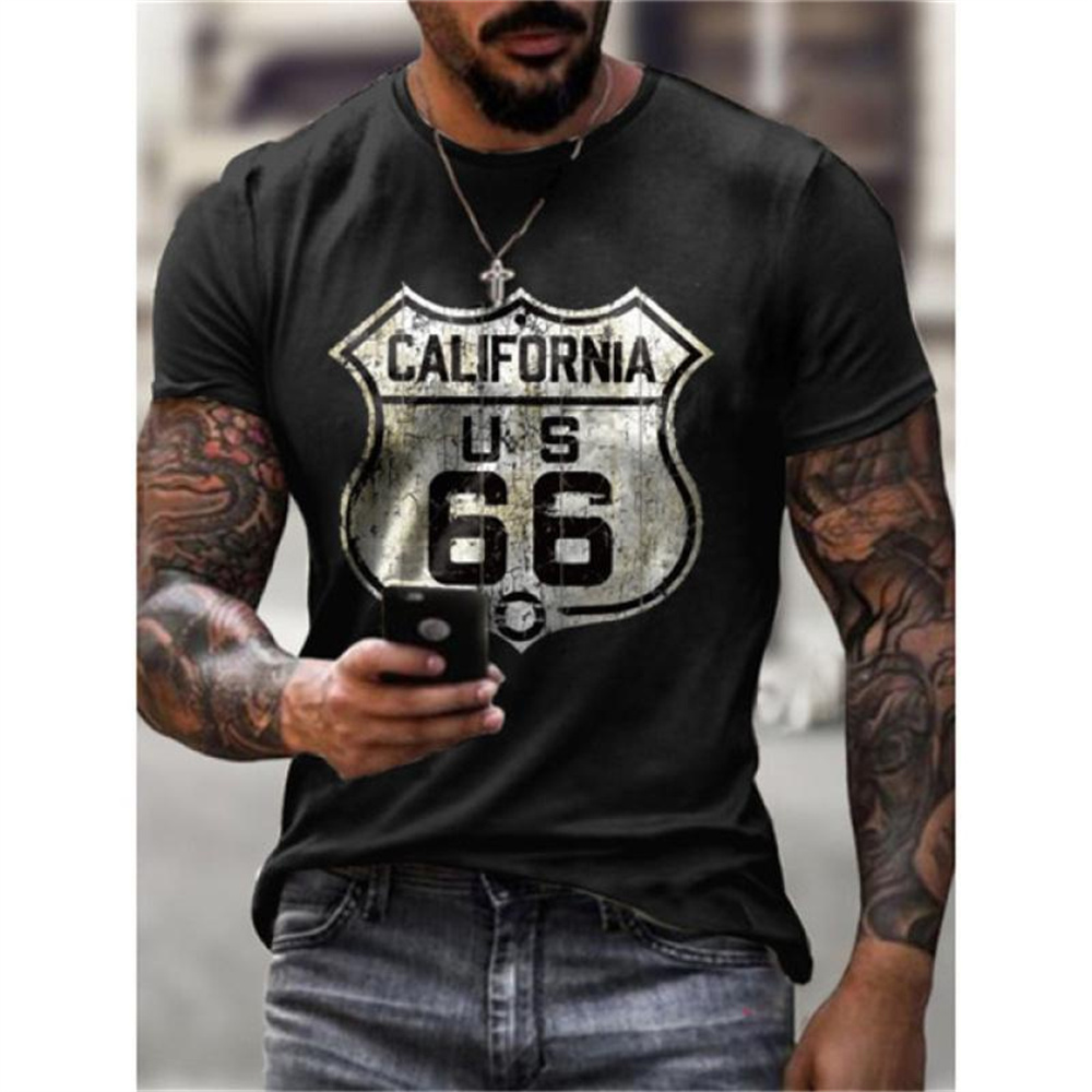 3D Printing Usa - Camisetas de manga corta con estampado
