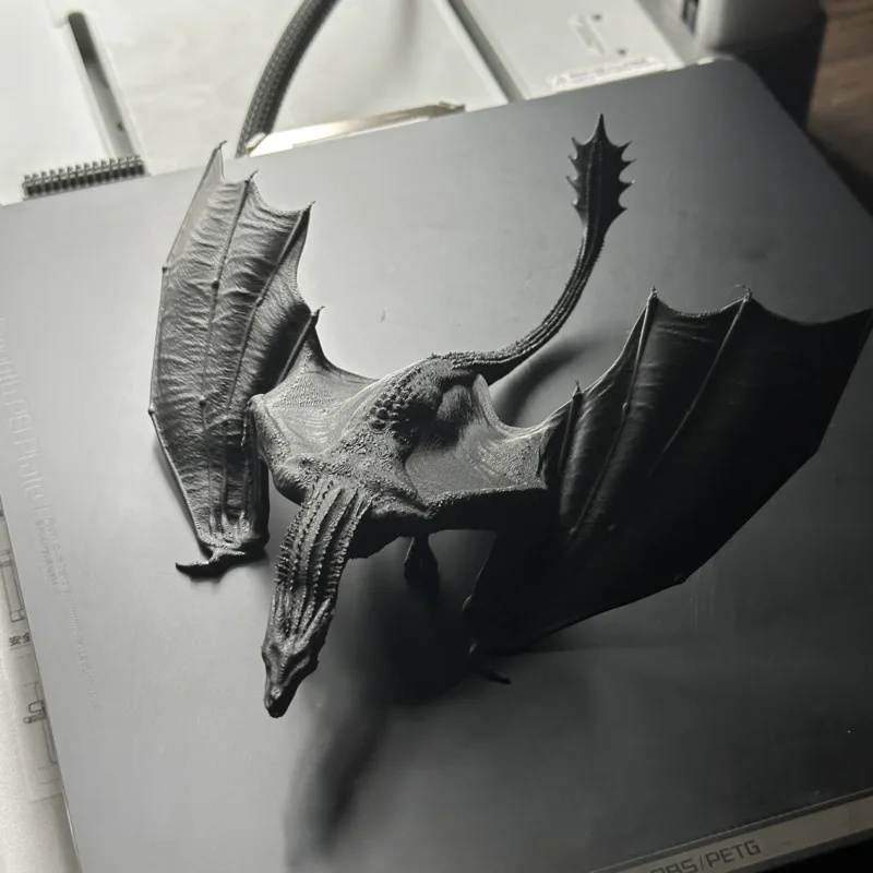 3D Printing App - Modelo de Dragón Impreso en 3D,