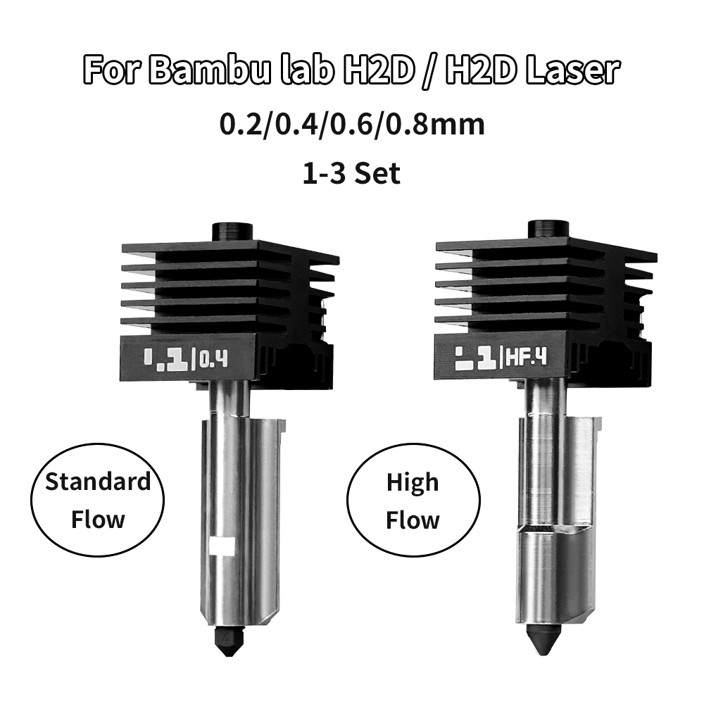 3D Printing Bambu - Kit de Hotend H2D/P2S para Bambu