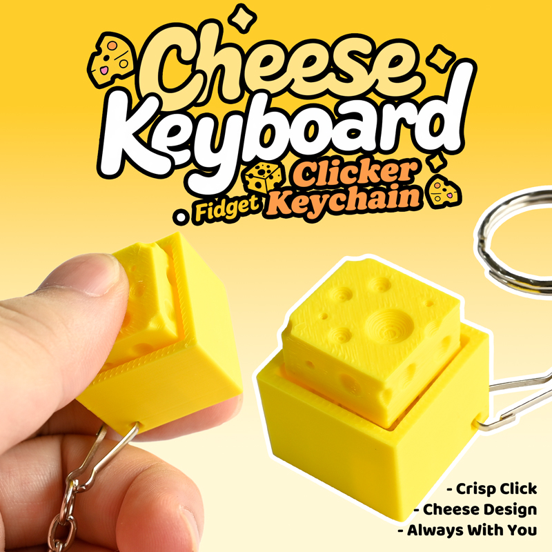 Llavero Antiestrés con Teclado - 3D Printing Model reseña y precio