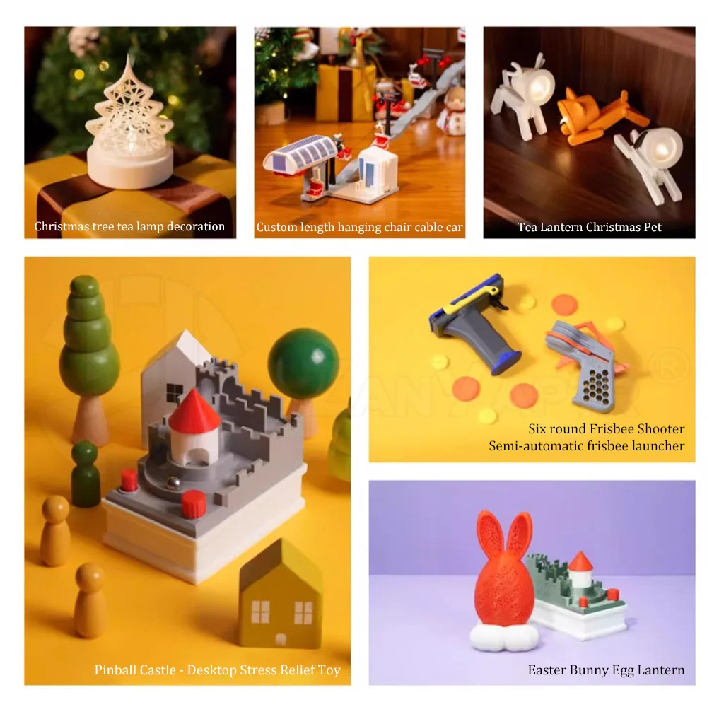 Componentes creativos DIY para - 3D Printing Bambu reseña y precio