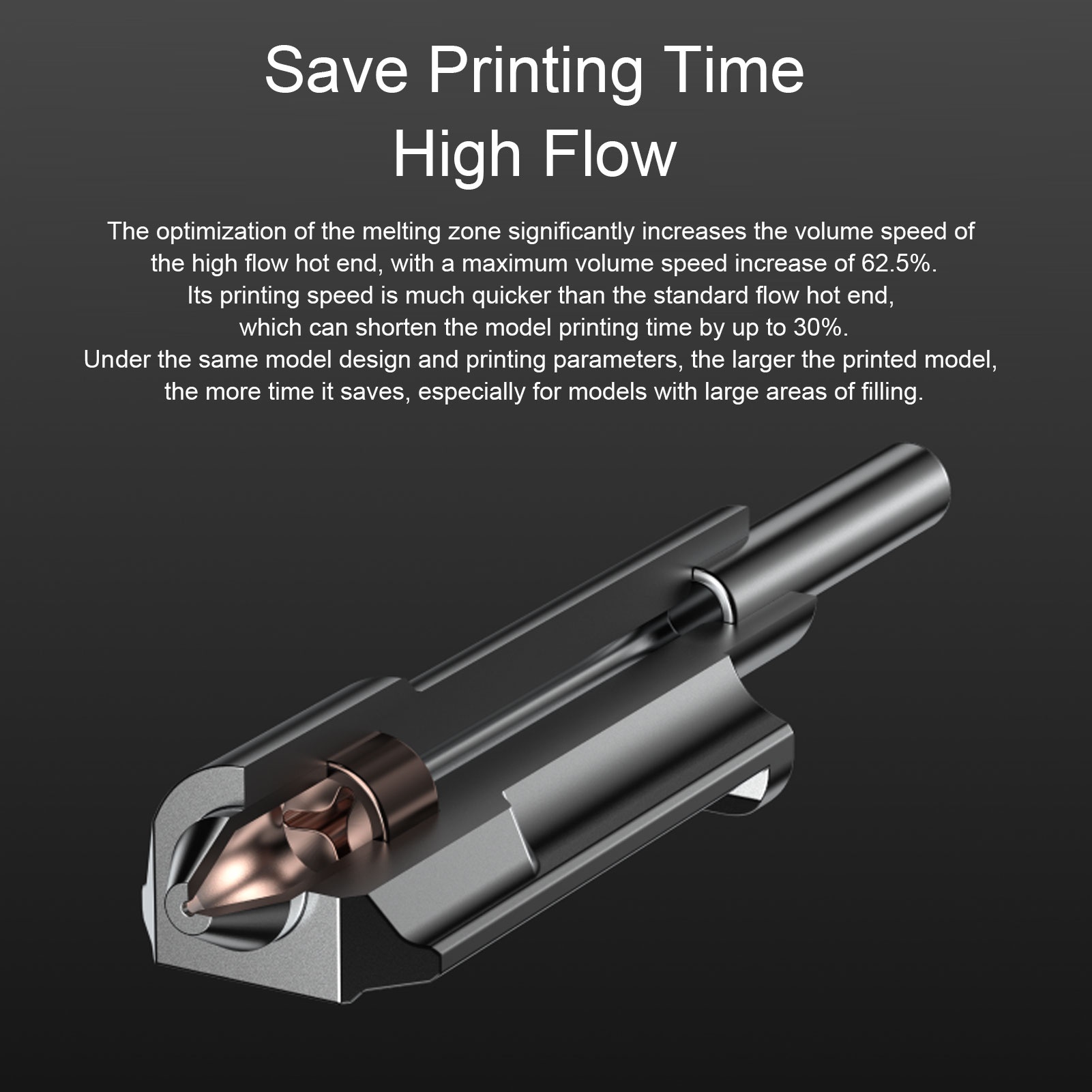 Hotend de Alto Flujo de Repues - 3D Printing Bambu reseña y precio
