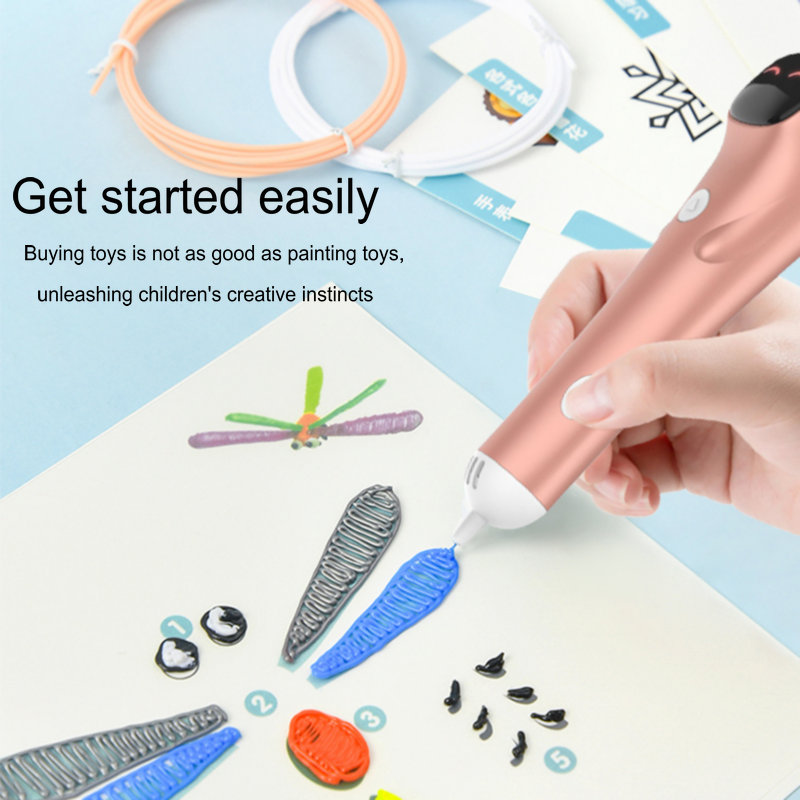 Bolígrafo de impresión 3D con  - 3D Printing Pen For Kids reseña y precio