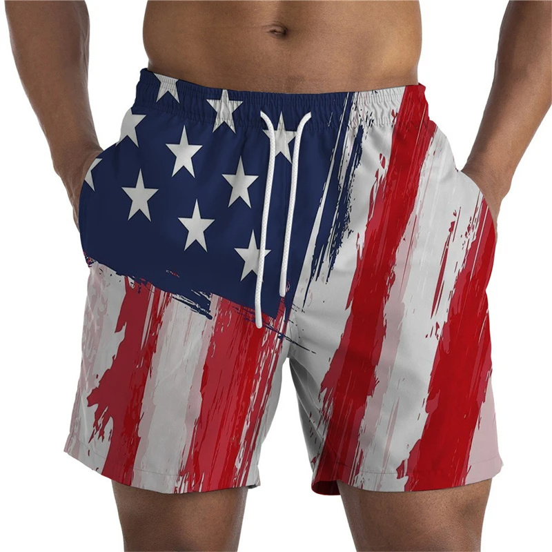 Pantalones cortos con estampad - 3D Printing Usa reseña y precio