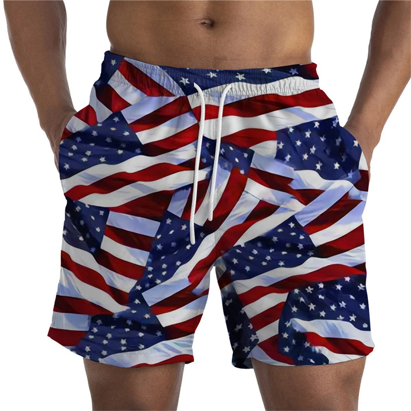 Pantalones cortos con estampad - 3D Printing Usa reseña y precio