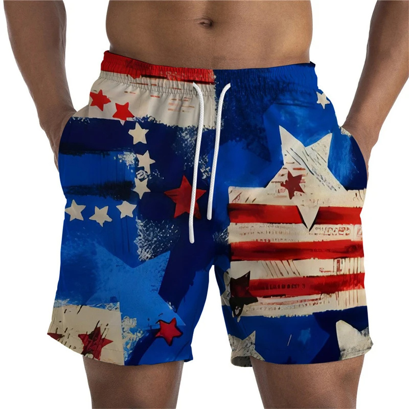 Pantalones cortos con estampad - 3D Printing Usa reseña y precio