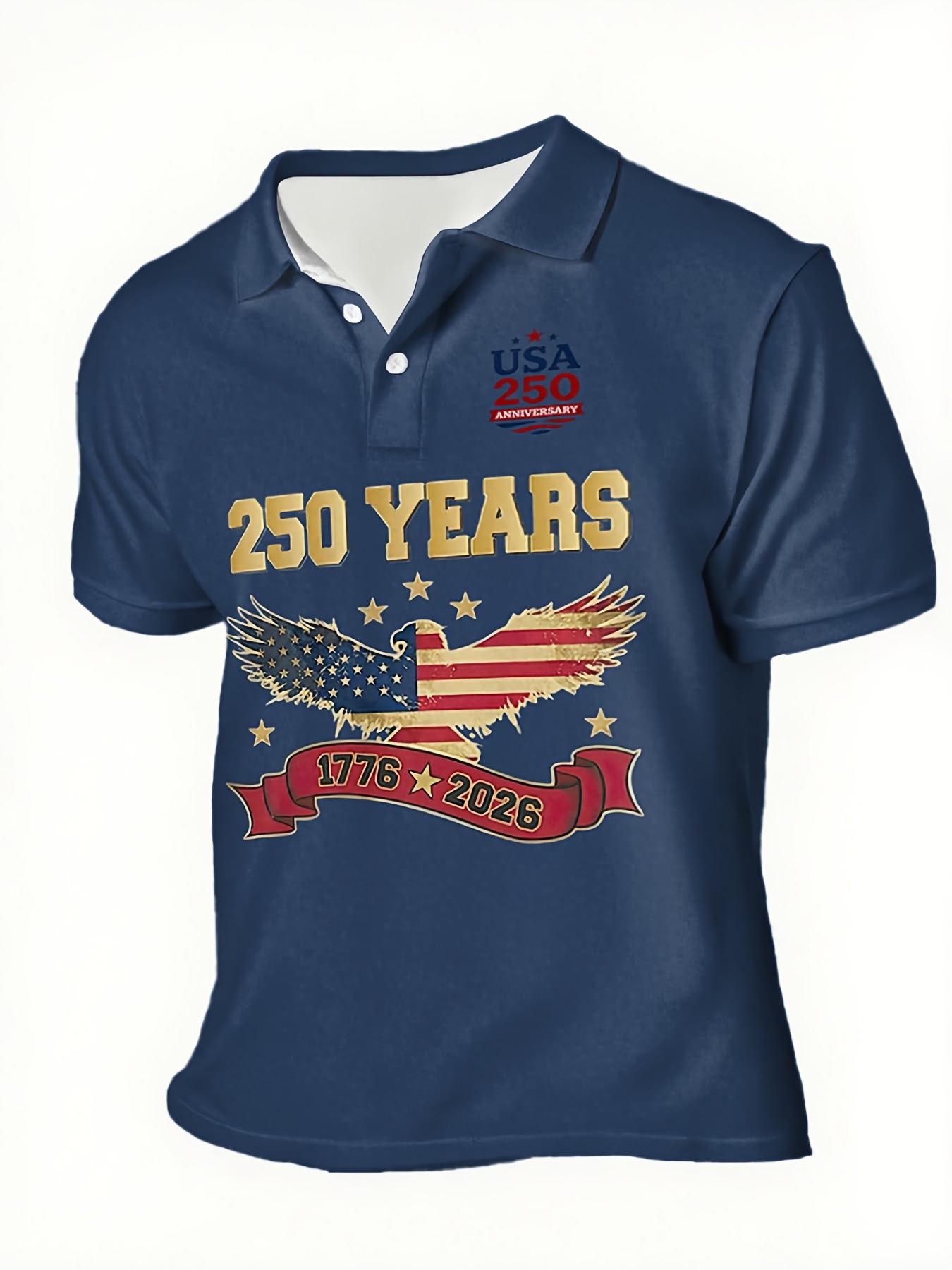 Camiseta Polo para Hombre, 250 - 3D Printing Usa reseña y precio
