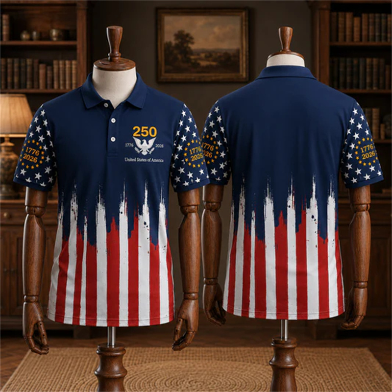 Camiseta Polo para Hombre, 250 - 3D Printing Usa reseña y precio