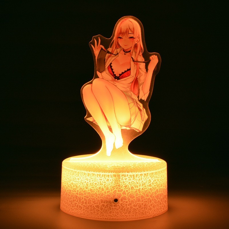 Lámpara Nocturna Kawaii Anime  - 3D Printing Model reseña y precio