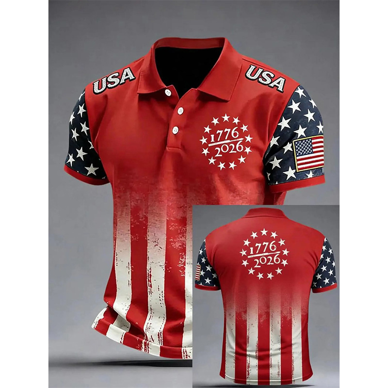 Camiseta Polo Conmemorativa de - 3D Printing Usa reseña y precio