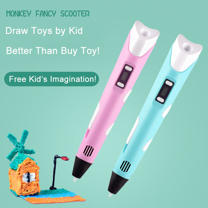 Bolígrafo electrónico de impre - 3D Printing Pen For Kids reseña y precio