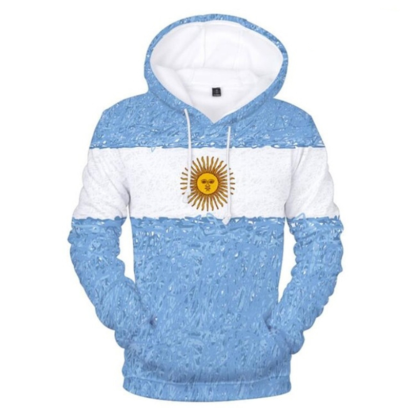 3D Print National Flag Hoodie  - 3D Printing Usa reseña y precio