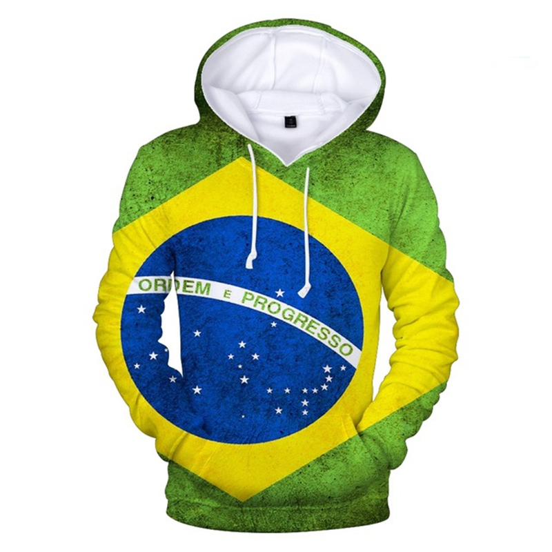 3D Print National Flag Hoodie  - 3D Printing Usa reseña y precio