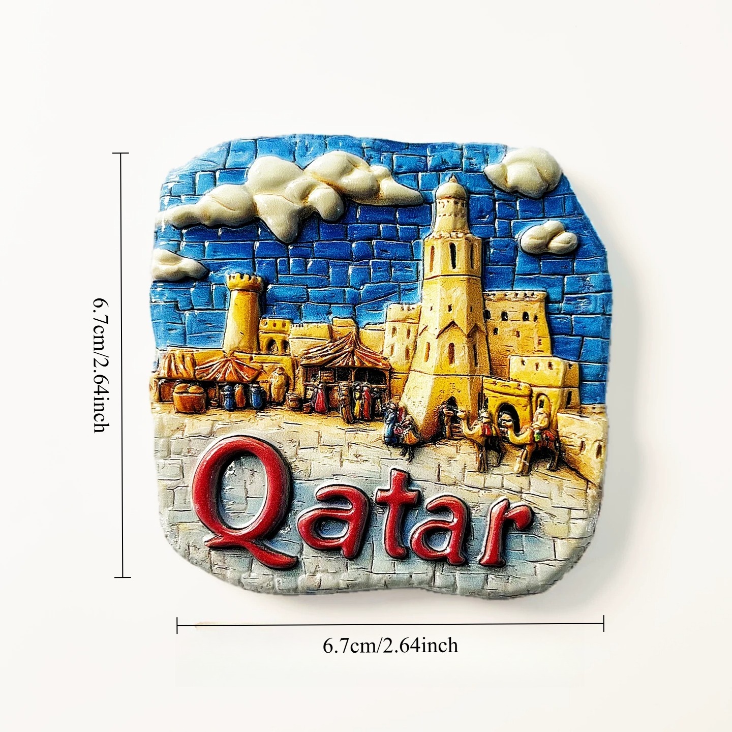 Imanes de nevera 3D de Qatar,  - 3D Printing Qatar reseña y precio