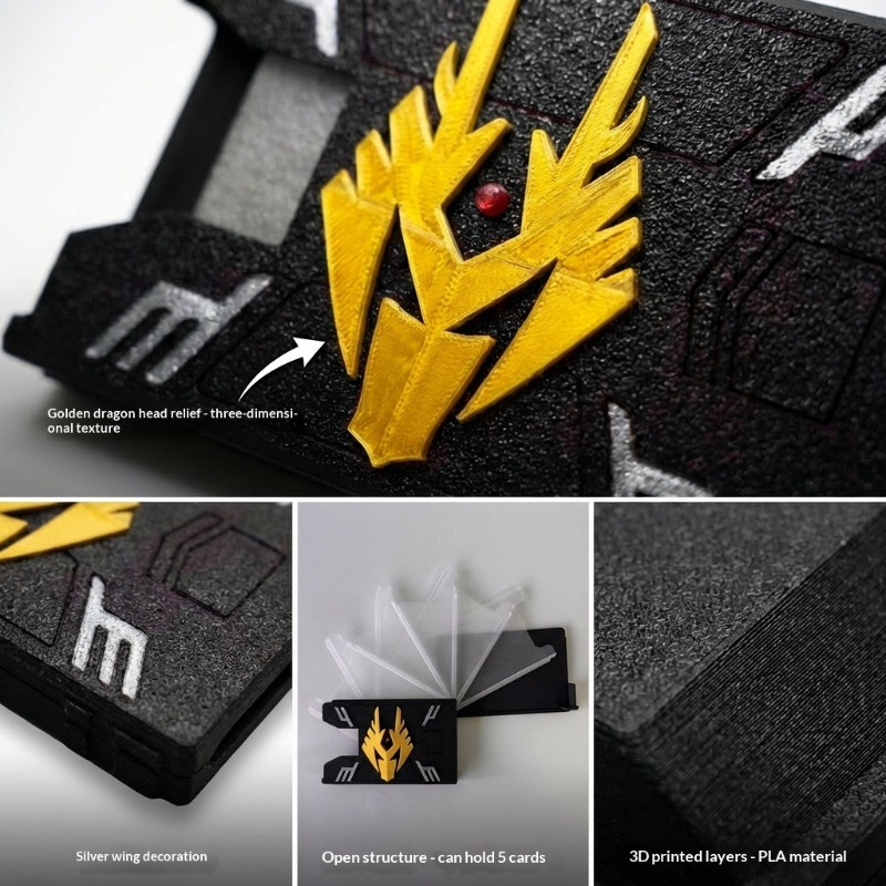 Portatarjetas impreso en 3D de - 3D Printing App reseña y precio