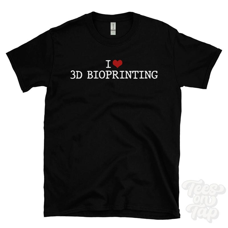 CAMISETA I LOVE 3D BIOPRINTING - 3D Printing For Medical reseña y precio