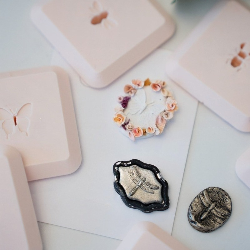 Molde 3D con Patrón de Insecto - 3D Printing Earrings reseña y precio