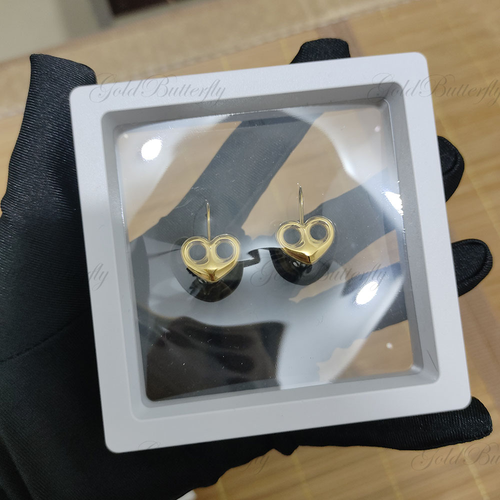 Pendientes de corazón personal - 3D Printing Earrings reseña y precio