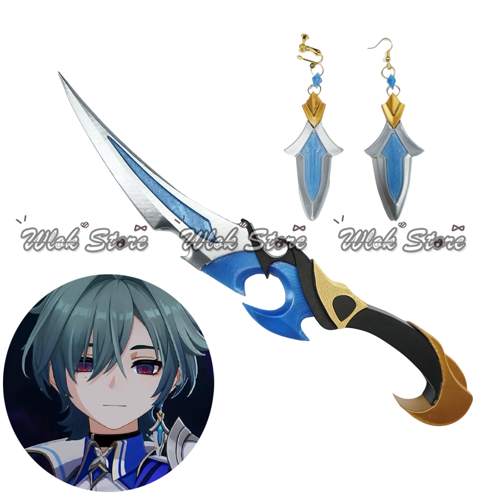 Genshin Impact Lohen Cosplay,  - 3D Printing Earrings reseña y precio
