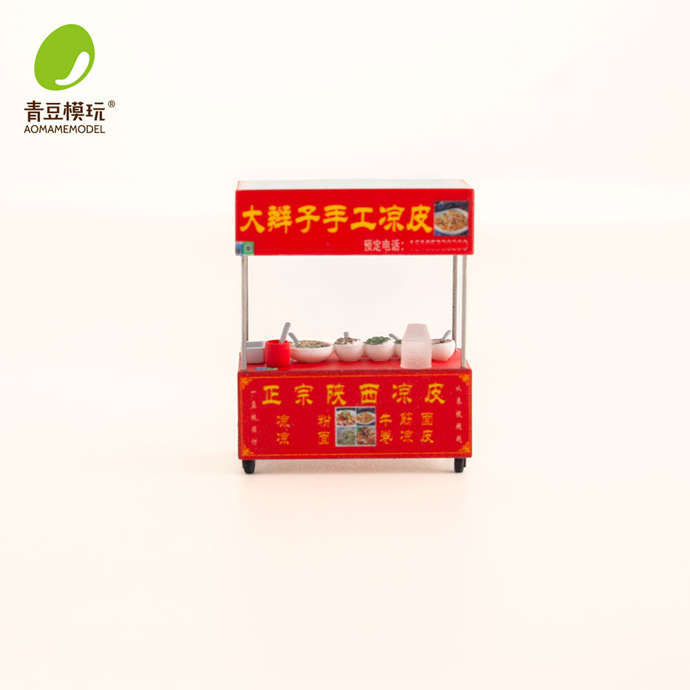 Maqueta de puesto de comida en - 3D Printing Model reseña y precio