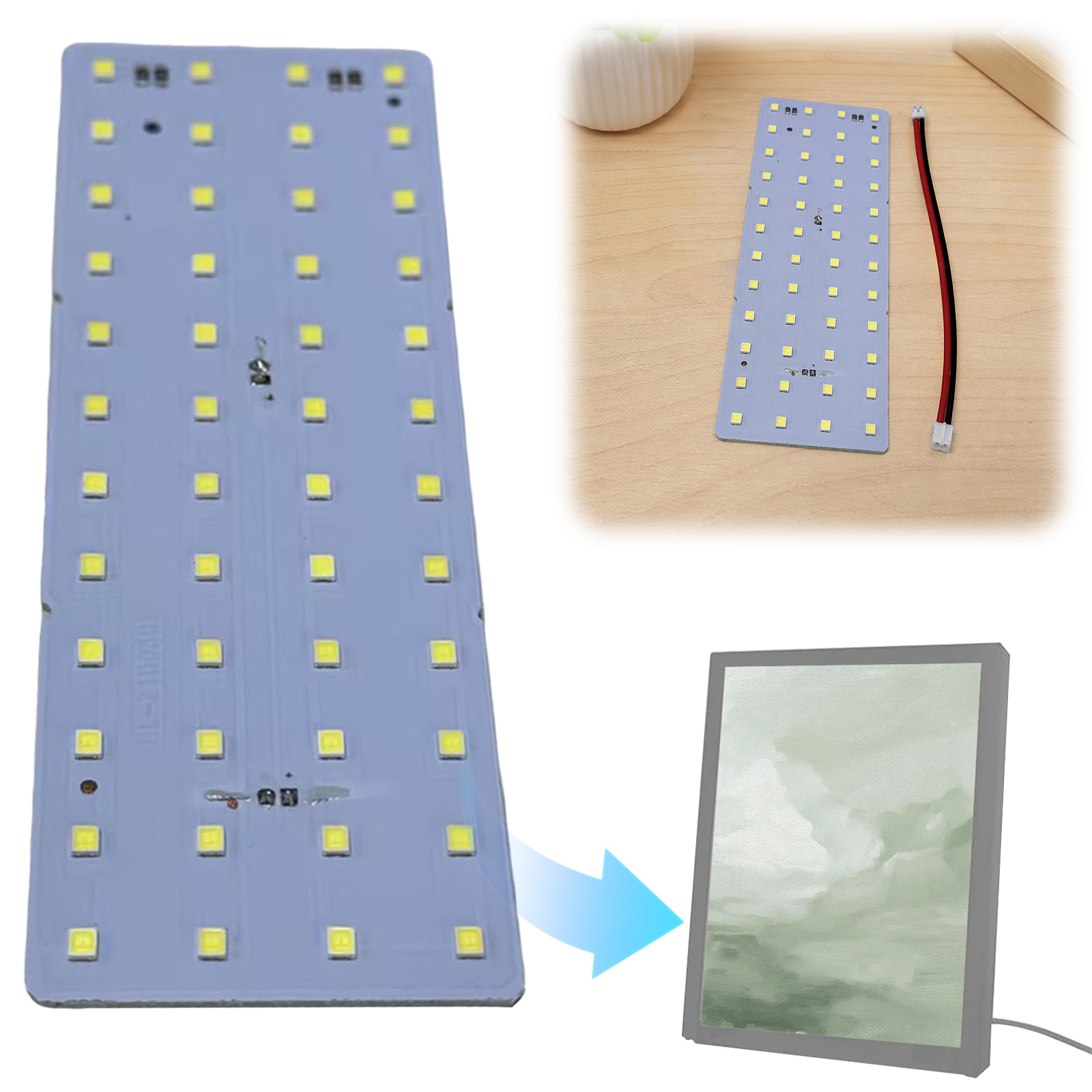 Tablero de luces LED de repues - 3D Printing Model reseña y precio