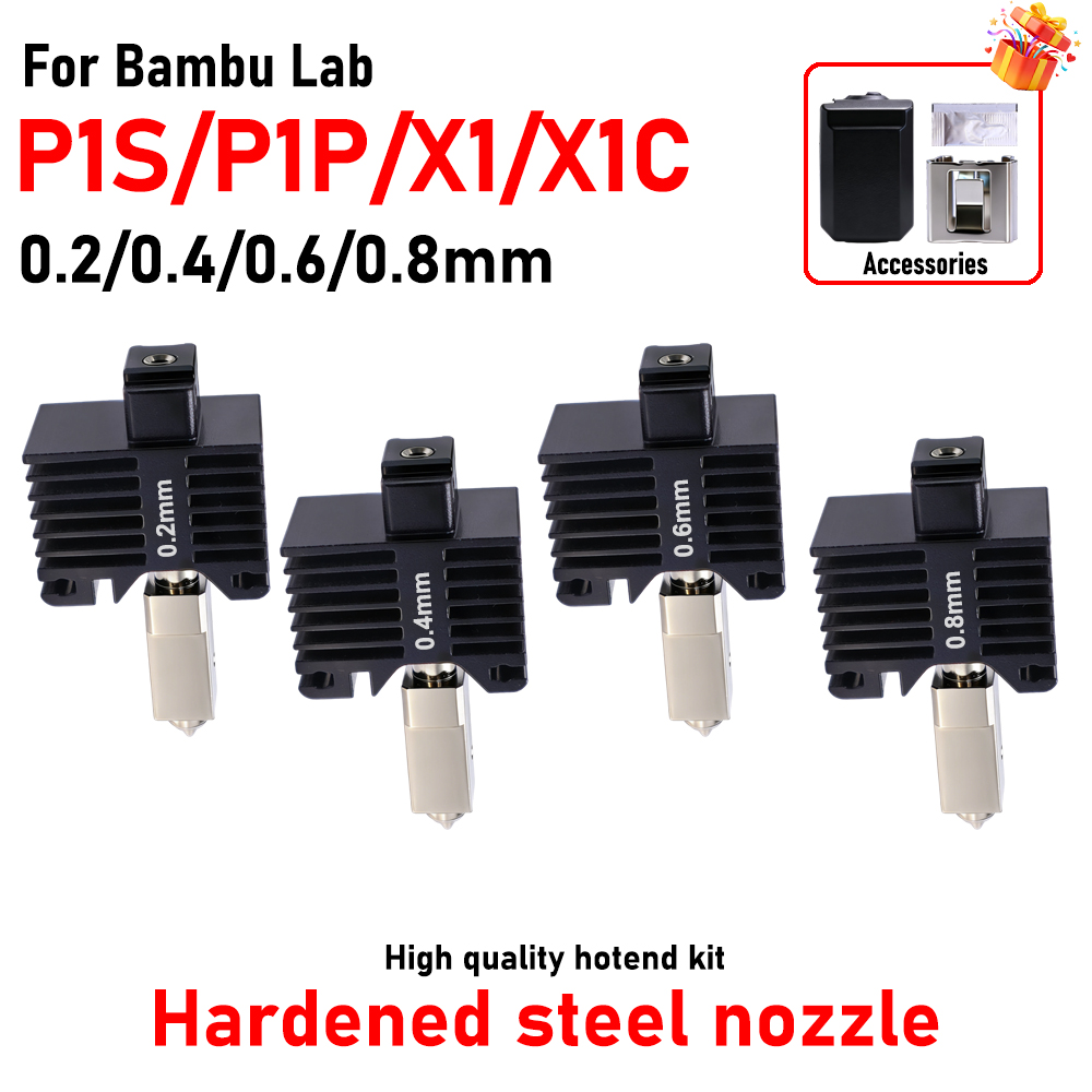 Hotend para Bambu Lab P1P X1C  - 3D Printing Bambu reseña y precio