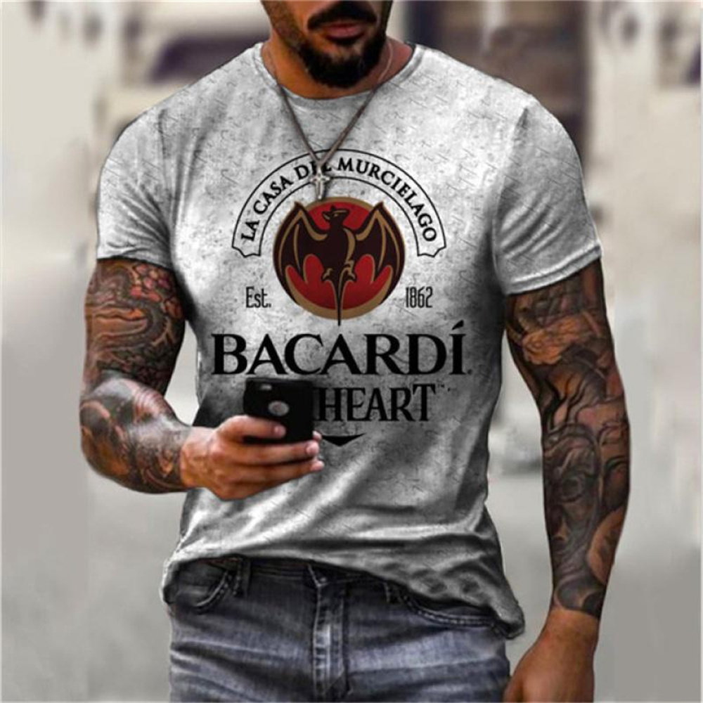 Camisetas de manga corta con e - 3D Printing Usa reseña y precio