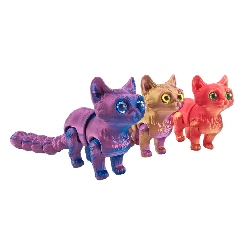 Nuevo gato impreso en 3D con m - 3D Printing App reseña y precio