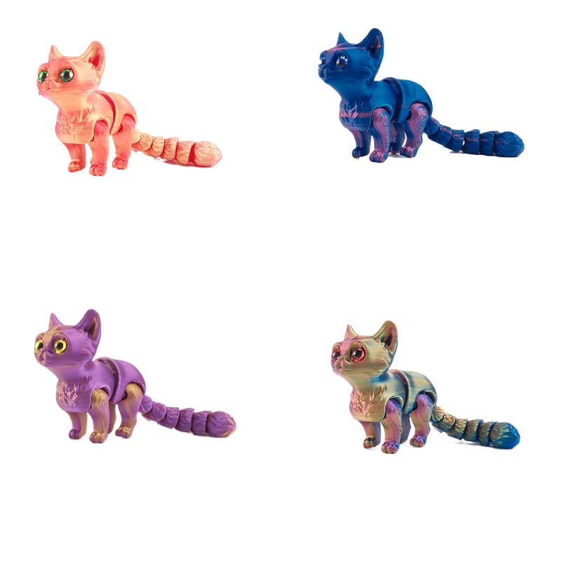 Nuevo gato impreso en 3D con m - 3D Printing App reseña y precio