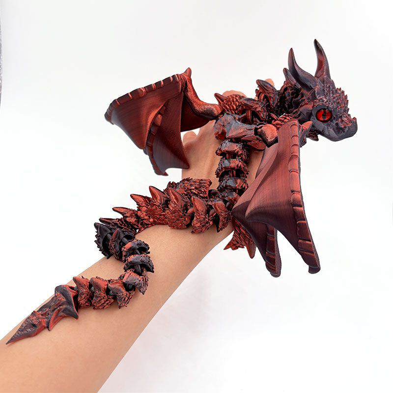 Figura de Dragón Alado Impresa - 3D Printing App reseña y precio