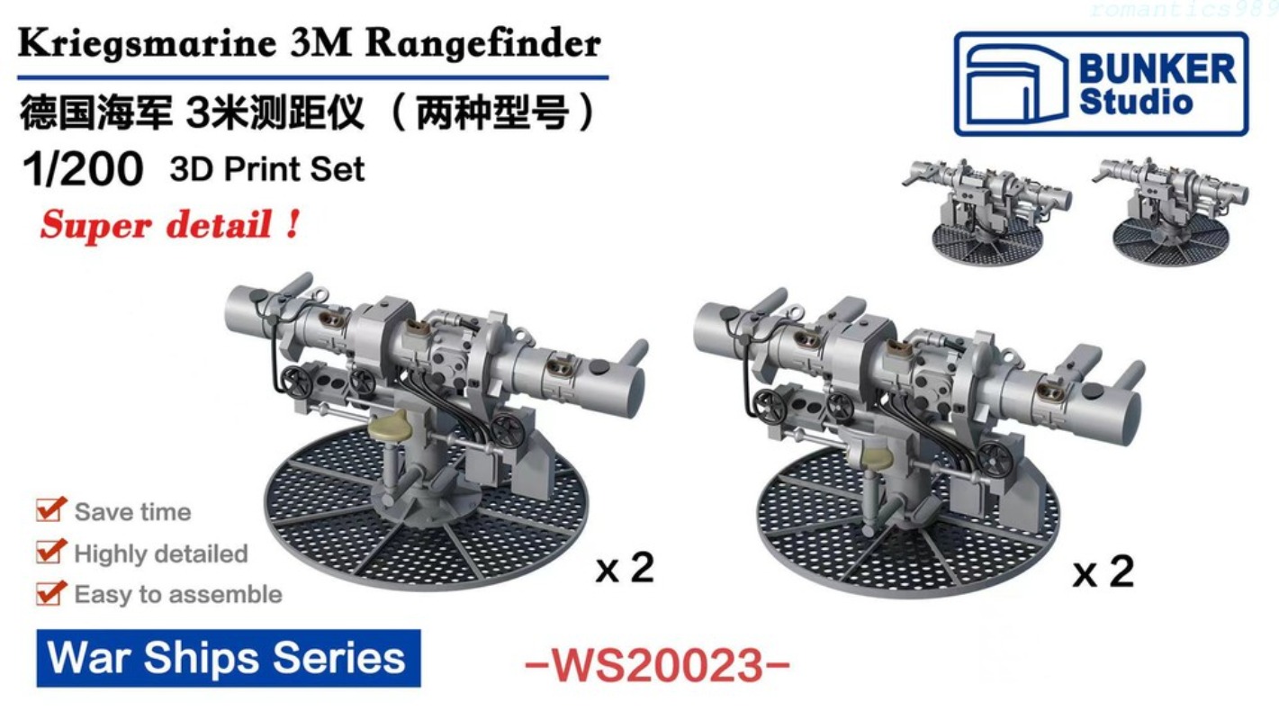 BUNKER Studio WS20023 1/200 Kr - 3D Printing App reseña y precio