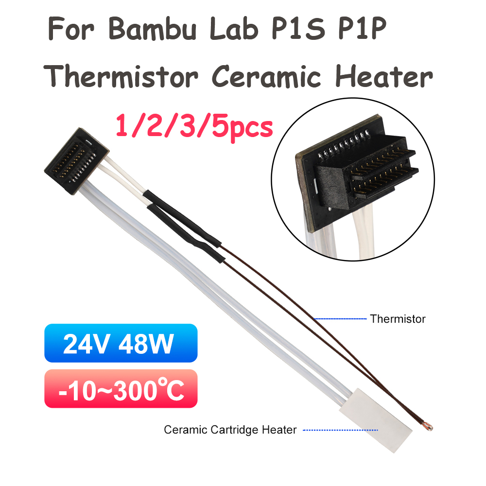 Cartucho Calefactor de Cerámic - 3D Printing Bambu reseña y precio