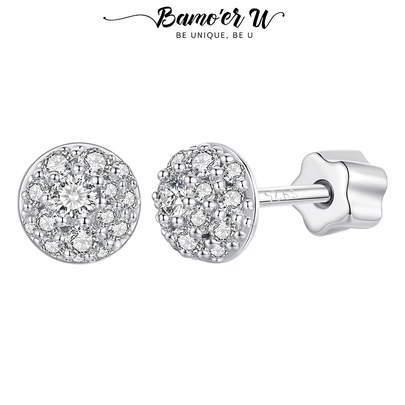 Pendientes Bamoer U de media b - 3D Printing Earrings reseña y precio