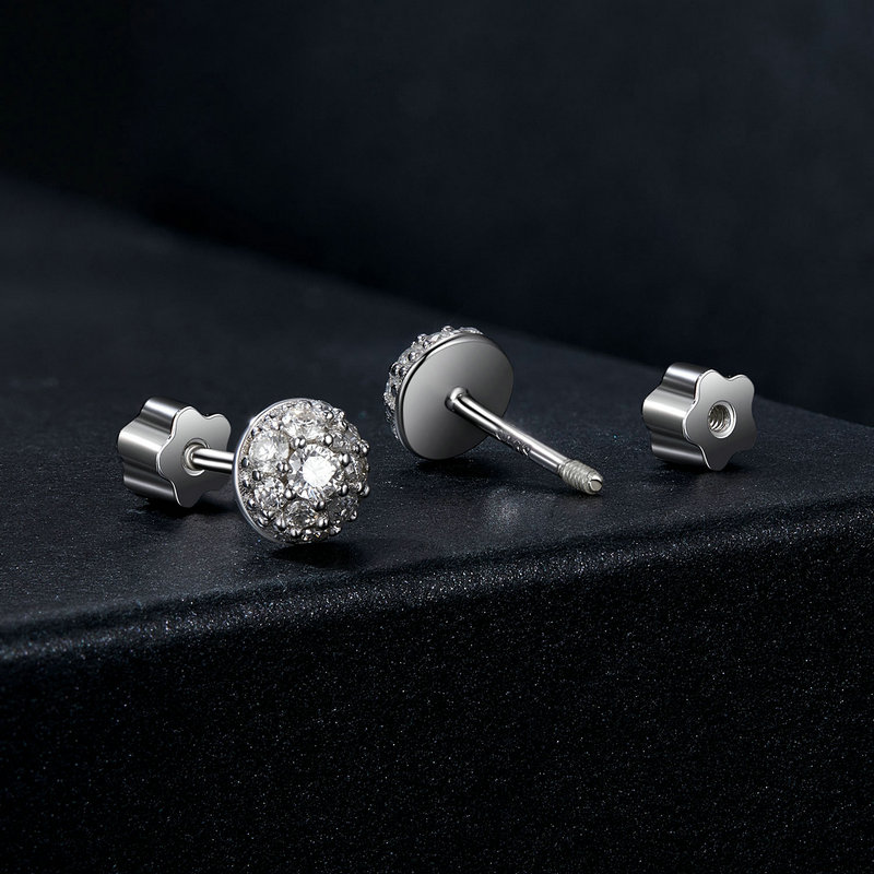 Pendientes Bamoer U de media b - 3D Printing Earrings reseña y precio