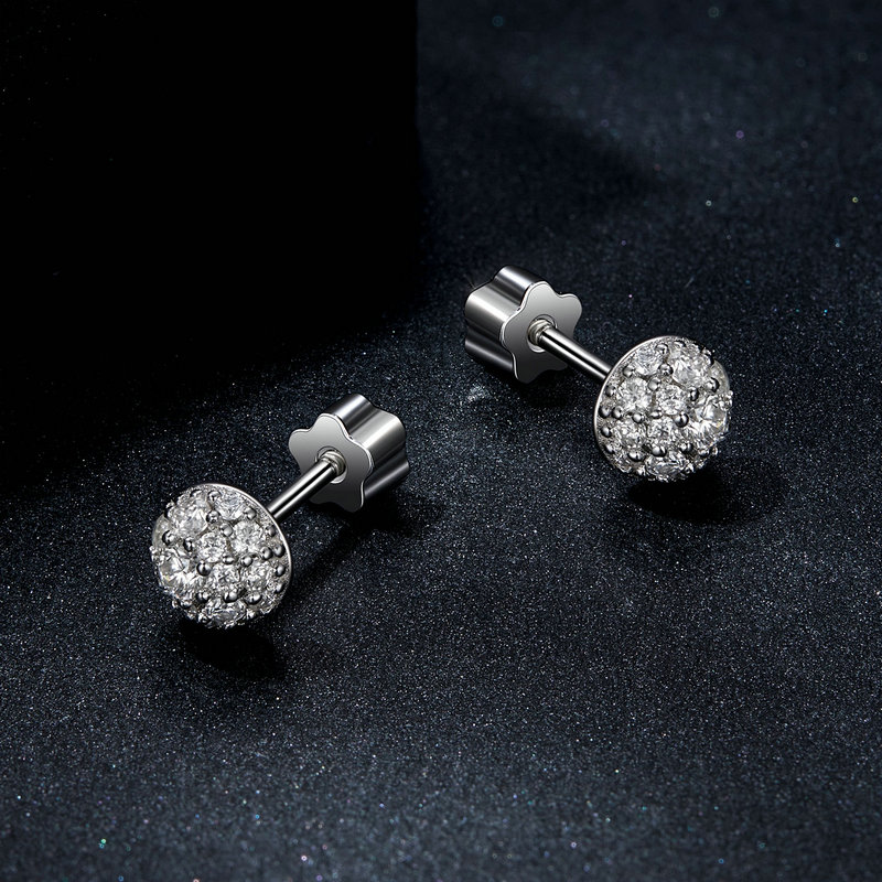 Pendientes Bamoer U de media b - 3D Printing Earrings reseña y precio