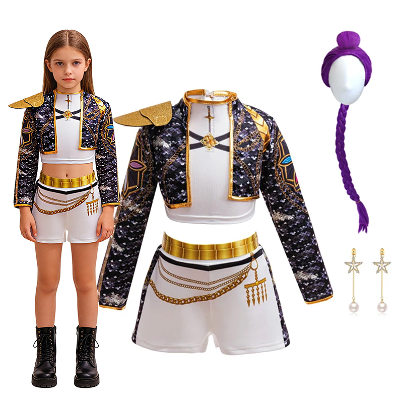 Conjunto de Chaqueta Corta con - 3D Printing Earrings reseña y precio