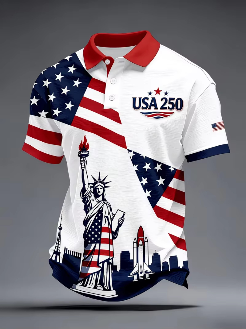 Camiseta Polo para Parejas con - 3D Printing Usa reseña y precio